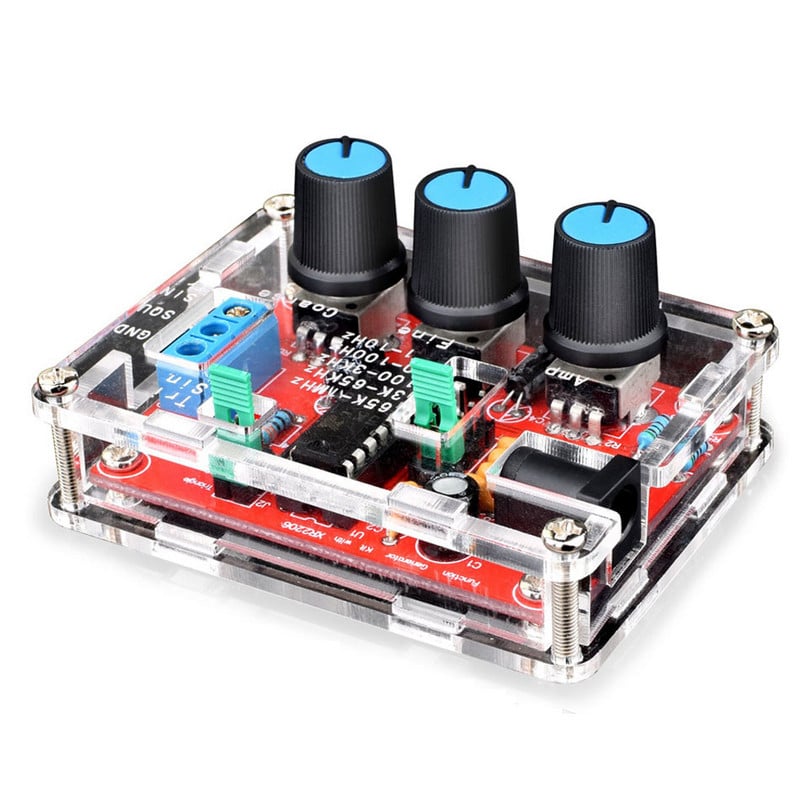 1Hz–1MHz XR2206 funktsioonisignaali generaatori DIY komplekt siinuse/kolmnurga/ruut väljundsignaali generaatori reguleeritava sageduse amplituudiga