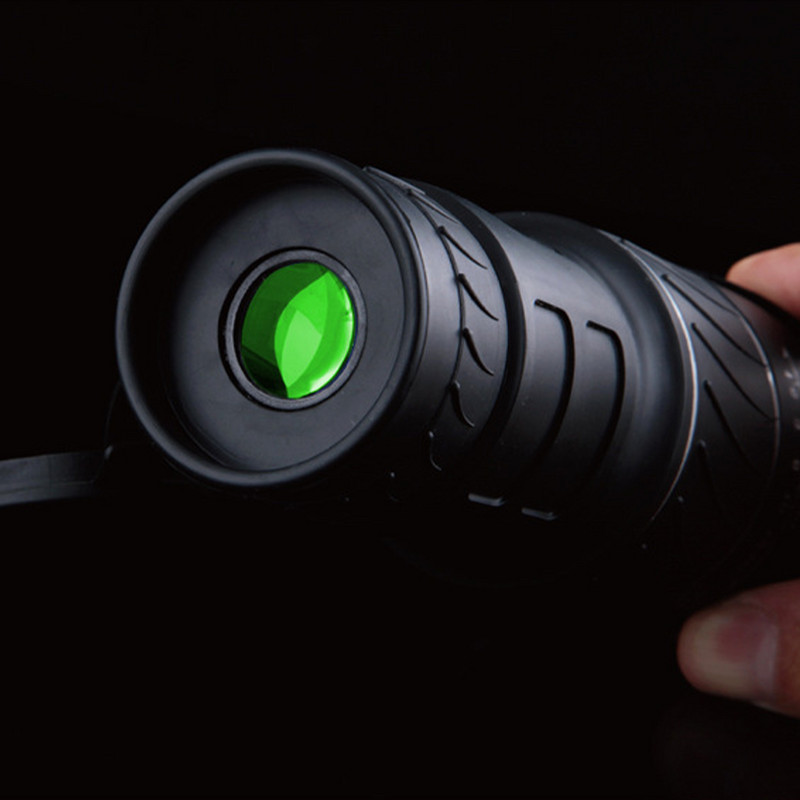 NAUJAS 40X60 HD galingas 9500M teleskopo optika BAK4 naktinio matymo monokulinis nešiojamas didelės galios teleskopas, skirtas medžiokliniams paukščiams stebėti