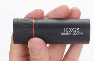 30x25/60x25/100x25 optiskās tālummaiņas lauka brilles teleskopi skaidra skata sarkanā filma medības HD binokļi Regulējams fokusa garums