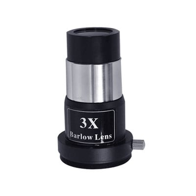 Ďalekohľad Eisgroub Metal 2X3X/5X Extender s dvojitou univerzálnou Barlowovou šošovkou na kontaktný okulár 1,25 palca 31,7 mm