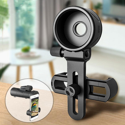 CM-8L Quick Photography Stand Adapter Mount Connector for Telescope Binoculars Monocular Spotting Microscope for iPhone Samsung