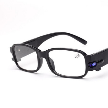 Γυαλιά ανάγνωσης πολλαπλής αντοχής LED Άνδρας Γυναίκα Unisex γυαλιά γυαλιά γυαλιά μεγεθυντικός φακός διόπτρας Light Up Νυχτερινά γυαλιά πρεσβυωπίας