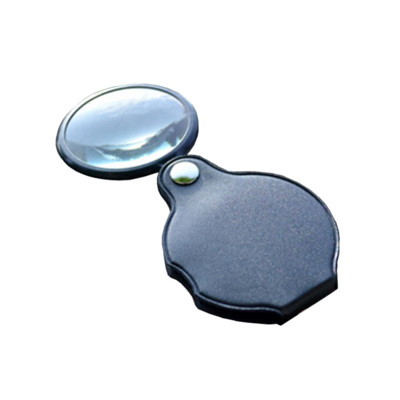 Hordozható kézi nagyító 10X összecsukható zsebes nagyító ékszer nagyító ékszer elismerés