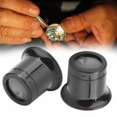 Tasku luub käekella remont Käsi luup kella luup 5-20X okulaari luup Silma luubi silmusega ehtetööriist kellasseppadele