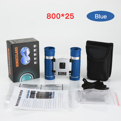 5Krāsas 5000M/50000M Portatīvie HD 800X25 tālummaiņas binokļi Teleskops Jaudīgs salokāms tālsatiksmes redze Medības Kempings Sports