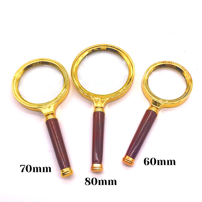 Ručno povećalo za čitanje, veliko povećanje, visoka razlučivost, može se koristiti za identifikaciju nakita i žada, prijenosno