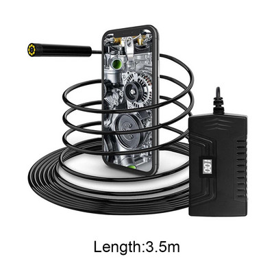 Y14 5.5mm Lentila Endoscop Camere video Boroscop de inspecție Practic Durabil Expunere automată pentru telefon Android iOS
