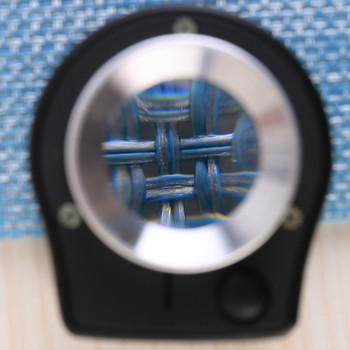 6 LED UV 30X увеличително стъкло Оптична стъклена леща Лупа Лупа Ръчни печати за монети Бижута Мини брояч на конци Лупа