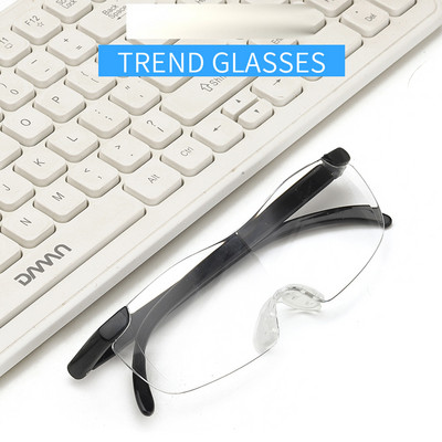 Luubiklaasid Uued integreeritud 1,6 korda suurendavad ja sinise valgusevastased kaasaskantavad prillid eakatele