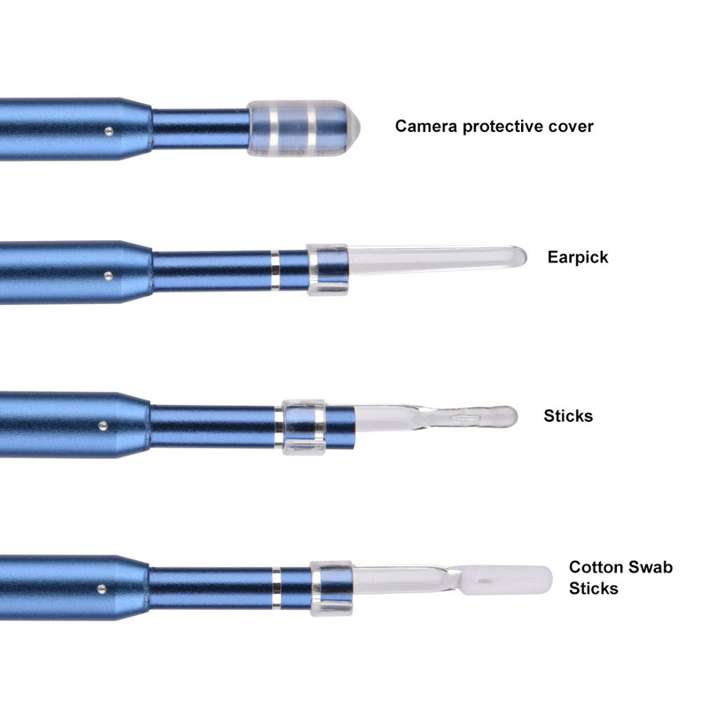 Endoskop za čišćenje uha 2 u 1 USB HD Visual žlica za uho 5,5 mm mini kamera Android računalo Ear Pipe Otoskop Boroskop Alat Zdravstvena njega