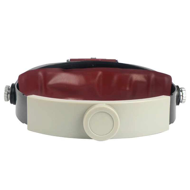 Peapaela luup Led Light pealamp suurendusklaasist juveliiri luup koos LED tuledega 1,5x 3x8,5x10x