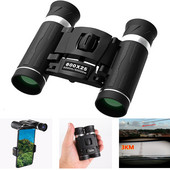 Nagy hatótávolságú továbbfejlesztett HD nagy teljesítményű távcső összecsukható mini teleszkóp BAK4 FMC optika vadászathoz kültéri kemping utazás horgászathoz