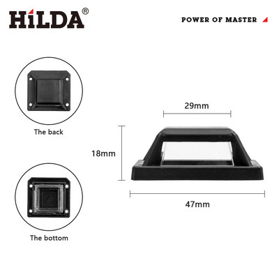 Lazerinio lygio apsauginiai akiniai Vertikalios ir horizontalios lazerinio stiklo apsauginio dangtelio priedai