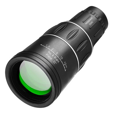 16x52 kahe fookusega monokulaarne uuendatud käsiteleskoop 66 m/8000 m telkimiseks, kontserdiks, kalapüügiks jahiks