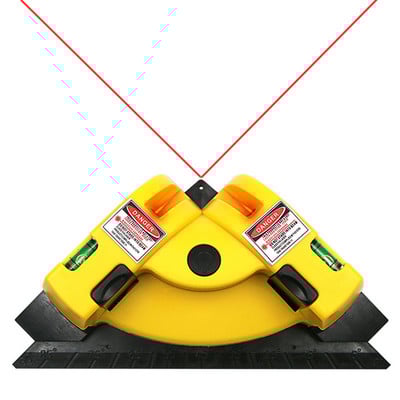 Dešinio kampo 90 laipsnių kvadratinis lazerio lygis Aukštos kokybės lygio įrankis Lazerinis matavimo įrankio lygio lazeris