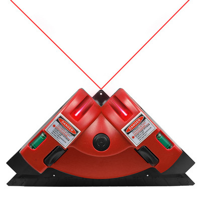 Dešinio kampo 90 laipsnių kvadratinis lazerio lygis Aukštos kokybės lygio įrankis Lazerinis matavimo įrankio lygio lazeris