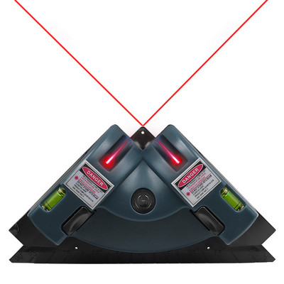 Dešinio kampo 90 laipsnių kvadratinis lazerio lygis Aukštos kokybės lygio įrankis Lazerinis matavimo įrankio lygio lazeris