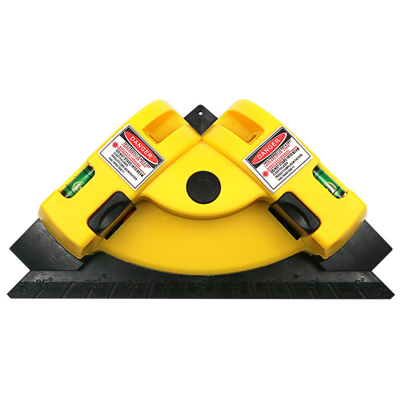 Dešinio kampo 90 laipsnių kvadratinis lazerio lygis Aukštos kokybės lygio įrankis Lazerinis matavimo įrankio lygio lazeris