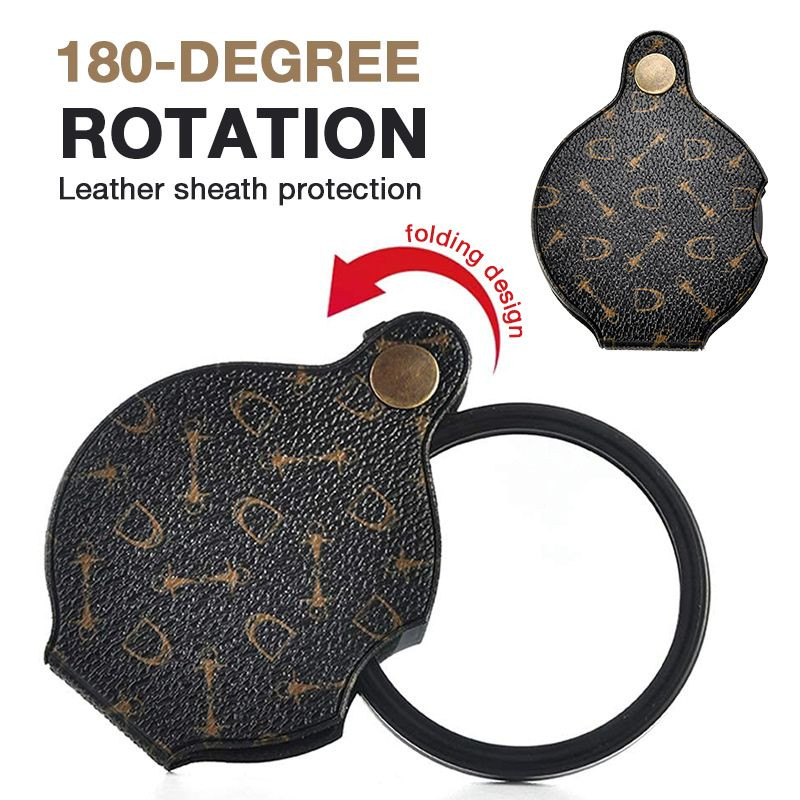 Kaasaskantav käeshoitav suurendusklaas 15X kokkupandav tasku suurendusklaasi ehted suurendusklaasi ehted tunnustus