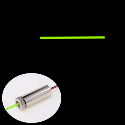 Rohelise valguse lasermoodul 532nm 45mW Starlight Cross Horizontal Line metallist laserpea DC2,3-5V lava muruvalgustite tarvikud