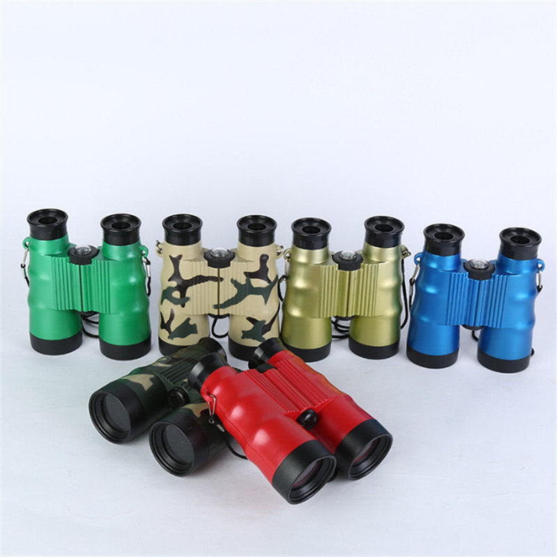 Skladací ďalekohľad 6X36 pre deti, vianočný darček, outdoorový kempingový nástroj, cestovné okuliare na pozorovanie vtákov, zoom, poľné okuliare