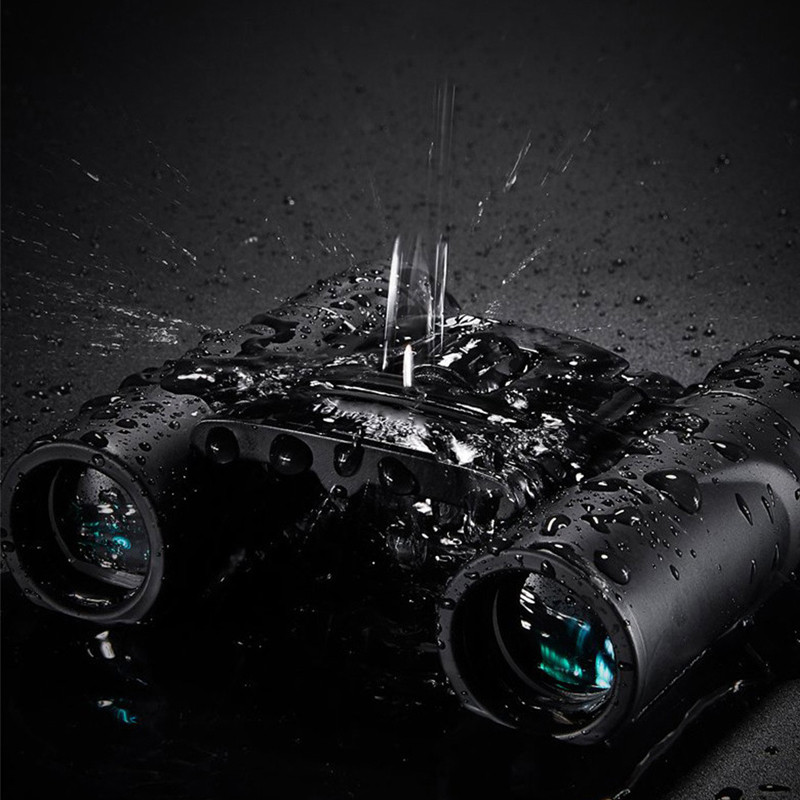 Pārnēsājams tālummaiņas HD jaudīgs binoklis liela attāluma teleskops Jumelles salokāms vājā apgaismojumā nakts redzamības binokļi medībām kempingā