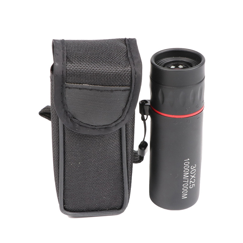 PACOONE HD 30x25 monokulinis teleskopas žiūronai, priartinantys, fokusuojantys, žalia plėvelė, žiūronas, optinis medžioklės turizmo taikiklis lauke