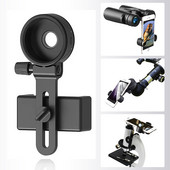 Βάση στήριξης βάσης προσαρμογέα κινητού τηλεφώνου γενικής χρήσης Διάμετρος προσοφθάλμιου φακού 22,5-43,5 mm για διόφθαλμο τηλεσκόπιο μονόφθαλμου εμβέλειας