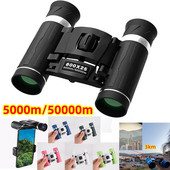 Új, továbbfejlesztett távcső Erőteljes HD, nagy hatótávolságú összecsukható mini teleszkóp FMC BAK4 optika vadászat sportokhoz kültéri kempingezéshez