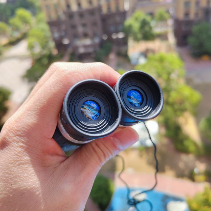 Új, továbbfejlesztett távcső Erőteljes HD, nagy hatótávolságú összecsukható mini teleszkóp FMC BAK4 optika vadászat sportokhoz kültéri kempingezéshez