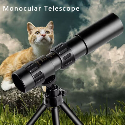 Μονόφθαλμο τηλεσκόπιο Zoom HD φορητό ισχυρό κιάλια μεγάλης εμβέλειας Professional Spyglass Low Night Vision Travel Bak4 Telescope