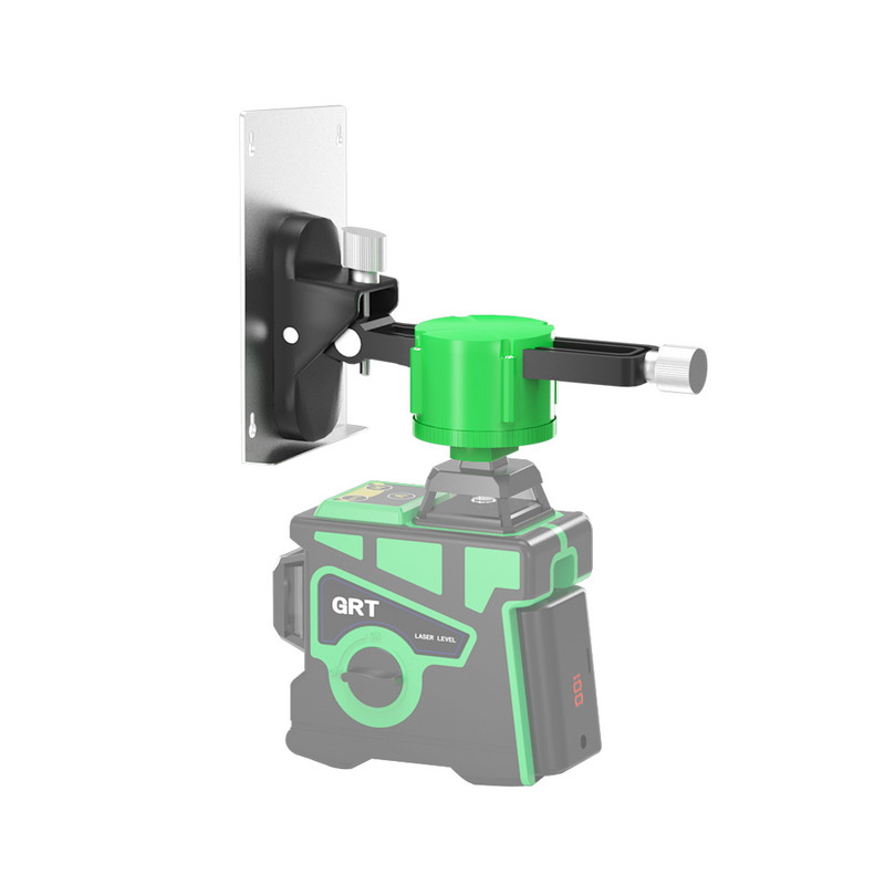 GRT laserová vodováha na stenu, super silný magnetický držiak pre 8/12/16 riadkov, 3D laserová vodováha, závit 1/4'', závesný držiak