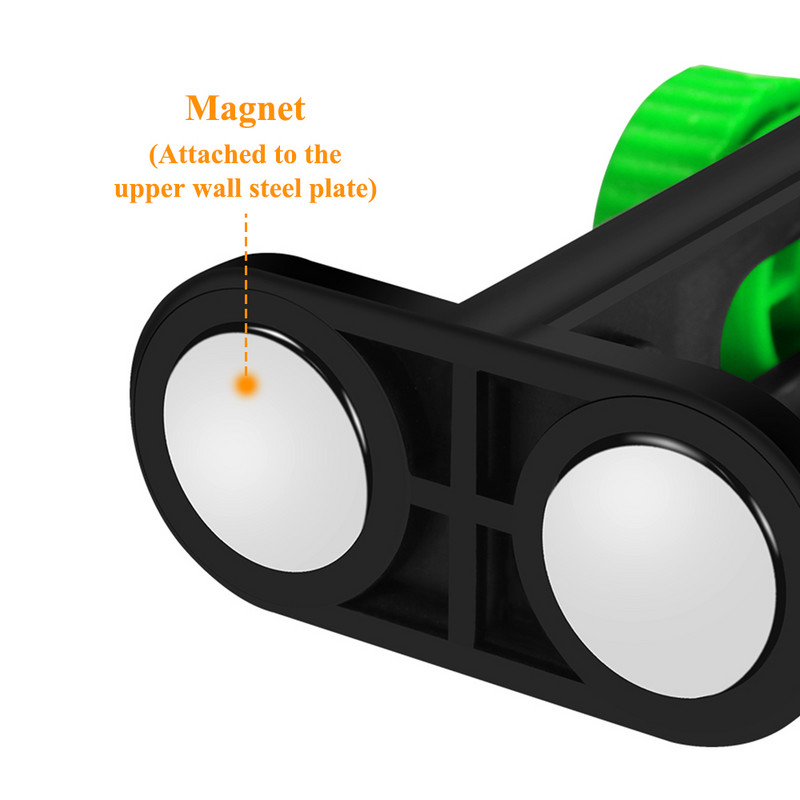 GRT laserová vodováha na stenu, super silný magnetický držiak pre 8/12/16 riadkov, 3D laserová vodováha, závit 1/4'', závesný držiak