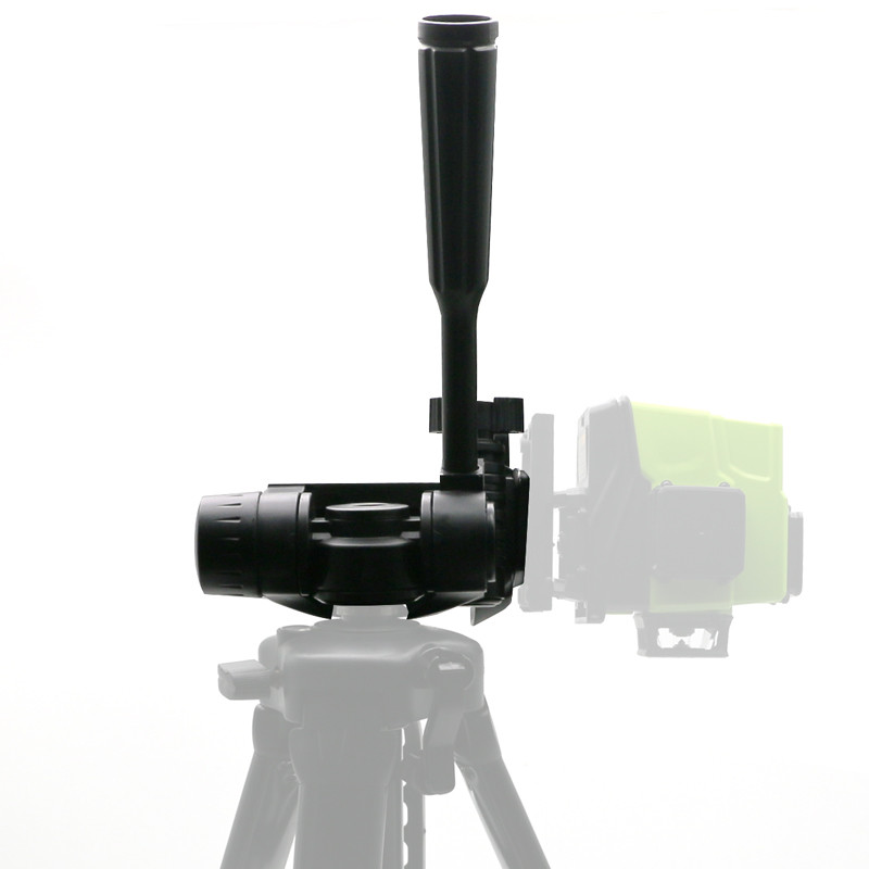 CLUBIONA Ρυθμιζόμενος προσαρμογέας κεφαλής κλίσης τριπόδου 1/4" ή 5/8" βάσης βάσης στήριξης κεφαλής γρήγορης απελευθέρωσης για κάμερα επιπέδου λέιζερ