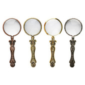 Vintage ékszer nagyító nagyító lencse Kézi nagyító Optikai üveg újságokhoz Természet felfedezéshez Ellenőrző térképek Ékszerészlelés