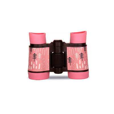 Detský binokulárny ďalekohľad, gumený detský vzdelávací ďalekohľad, profesionálny 4x30mm detský skladací optický ďalekohľad
