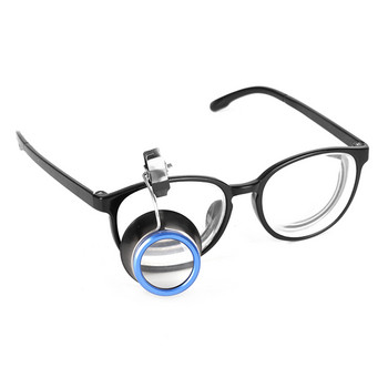5X 10X 20X Лупа с щипка за очила Инструмент за ремонт на часовници Лупи Увеличителни лещи Преносими часовникари Лупа Бижутерски инструменти