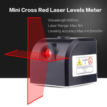 Φορητά Mini Cross Laser Levels 360 Green Beam Self-leveling Horizontal and Vertical Cross Right Angle Precise Level Tool