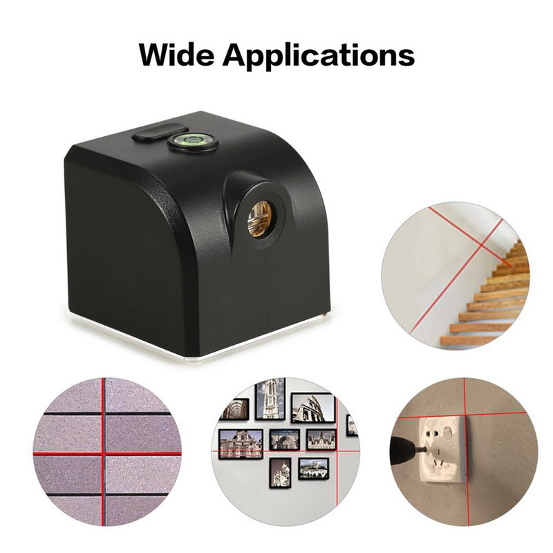 Kaasaskantavad mini-ristlasertasandid 360 roheline kiir isetasanduv horisontaalne ja vertikaalne risti täisnurkse nivelleerimise tööriist