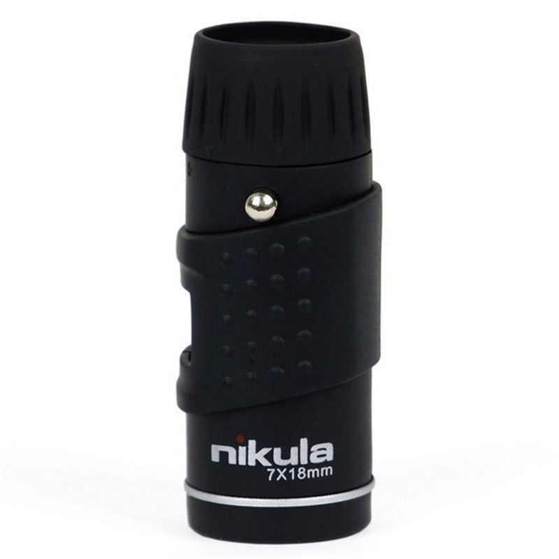 Telescop monocular Nikula 7X18 Optic complet acoperit Calitate HD Mini Monocular Vânătoare Concert Lunetă Viziune nocturnă Sport