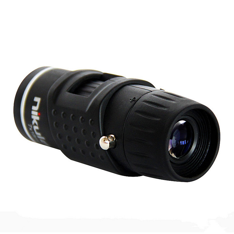 Telescop monocular Nikula 7X18 Optic complet acoperit Calitate HD Mini Monocular Vânătoare Concert Lunetă Viziune nocturnă Sport