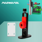 Magnetiline seinaklamber universaalsetele lasertasemetele 1/4" keermega reguleeritav tasandustugi