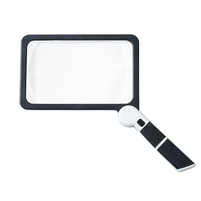 48 Μεγεθυντικός φακός LED 2 Λειτουργίες Ρυθμιζόμενος Αναδιπλούμενος Μεγεθυντικός φακός ανάγνωσης 5x Μεγεθυντικός φακός χειρός Seniors Παιδικά βιβλία