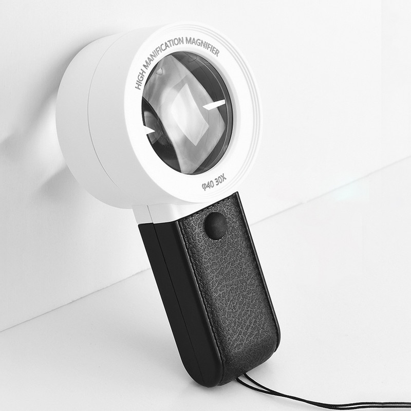 Professzionális nagyítóval megvilágított nagyító LED megvilágítással Nagyítók Olvasószemüveg Nagyítás