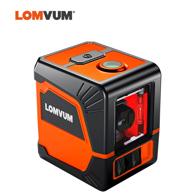 LOMVUM Laserski mjerač razine Linije Zelena zraka 2-linija Automatsko niveliranje Vertikalno i vodoravno Laser Horizontalna križna linija