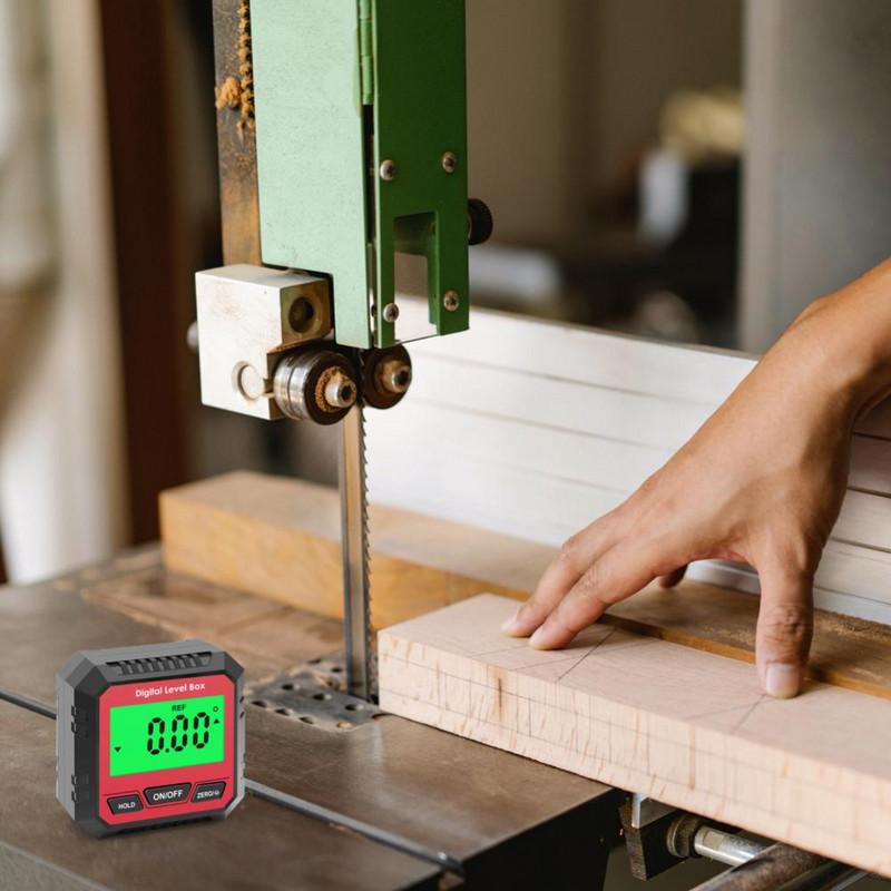 Mini skaitmeninis pokrypio matuoklis Magnetinis kampo lygio kampo matuoklis 360 laipsnių pokrypio matuoklio tikslaus foninio apšvietimo matavimo įrankiai