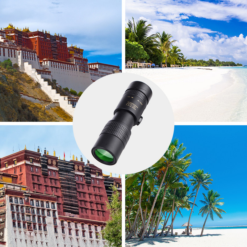 10-300X40mm BAK4 Monokularni teleskop s prizmom za promatranje ptica za odrasle, kampiranje na otvorenom, planinarenje, gledište
