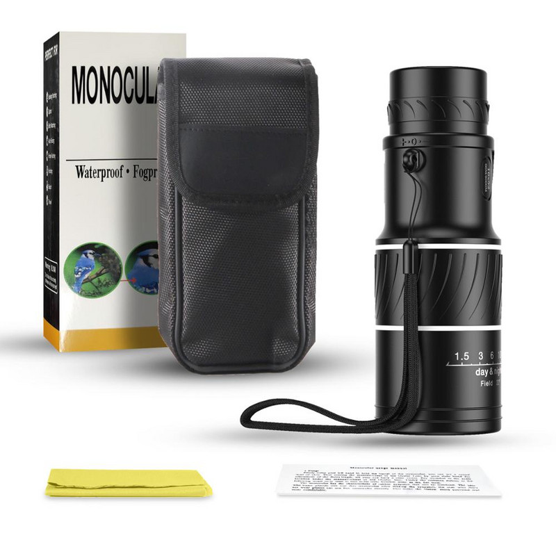 Monocular APEXEL HD Dual Focus 16x52 cu vedere nocturnă Telescop rezistent la apă de mare putere pentru vânătoare în aer liber Turism Observarea păsărilor