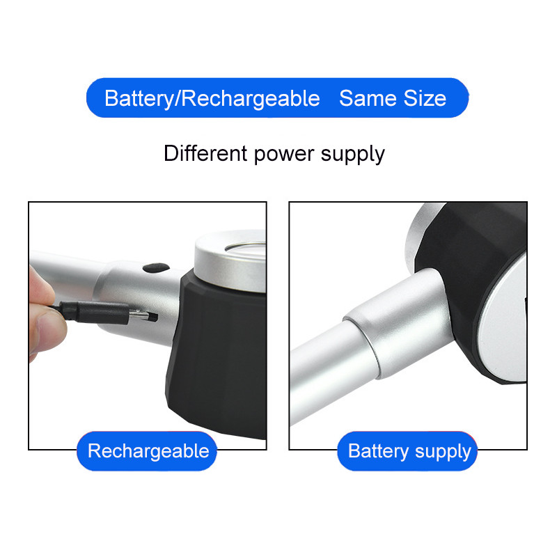 Kézi megvilágított nagyító nagyító optikai üveg nagyító fényskálával Nagyító ékszer nagyító mérőskálával