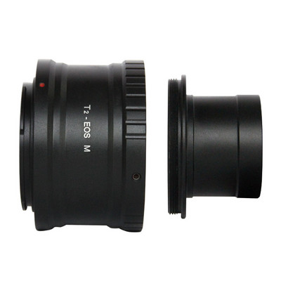 1,25"-es T-bajonettes fém teleszkóp-adapterkészlet tükör nélküli fényképezőgép-tartozék Canon EOS Nikon Sony T-gyűrűs csillagászati fényképezés